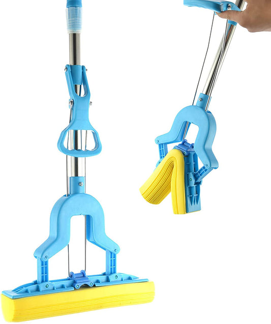 FlexiSqueeze Folding Sponge Mop