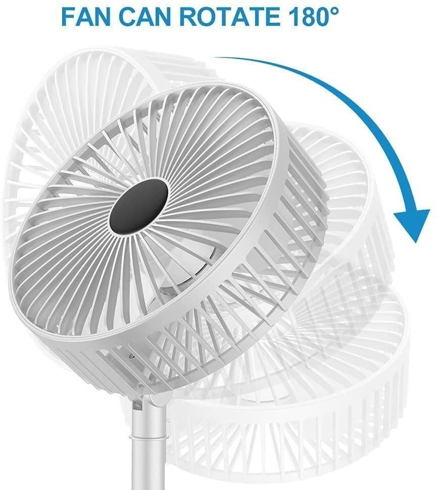 EcoAir™ Rechargeable High Speed Table Desk Fan